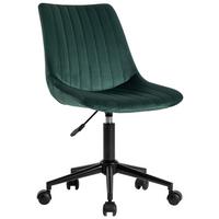 Scaun rotativ BLUSH - verde/negru, Modern, plastic/metal (50/81-93/57cm) - Modern Living
