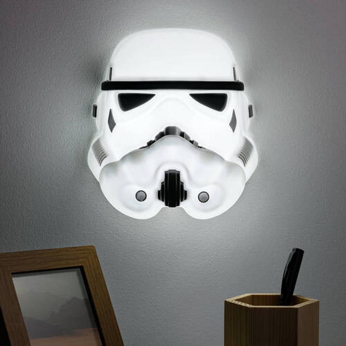 DEKORACJA ŚWIETLNA LED PP13340SW - czarny/biały, Basics, tworzywo sztuczne (19.7/22.24/15cm) - Star Wars