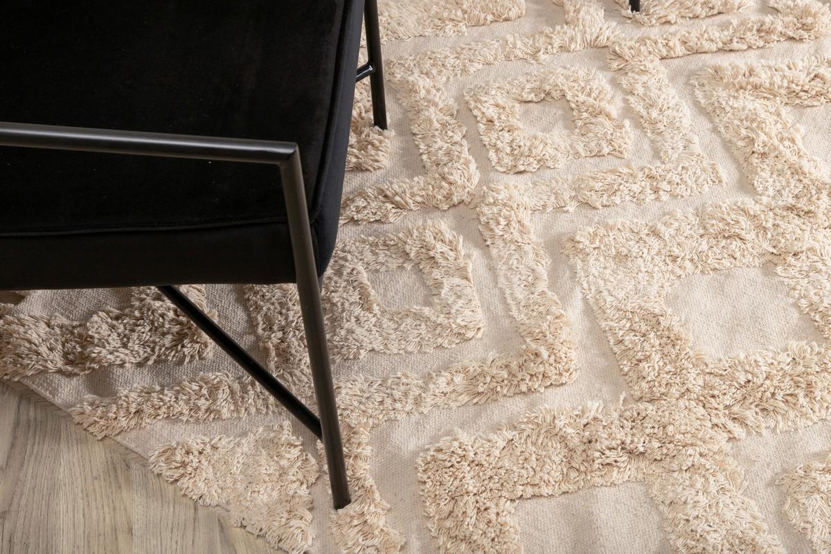 Hochflorteppich Hilma HILMA - Beige, LIFESTYLE, Textil (200/300cm) - P & B