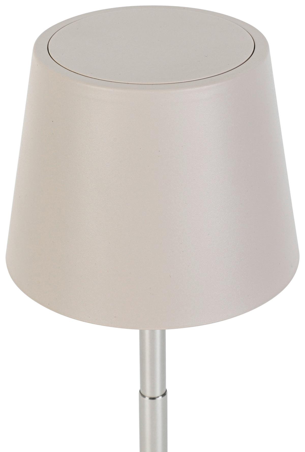LED-Tischleuchte Klappi max. 1,2 Watt - Sandfarben, MODERN, Kunststoff/Metall (10,5/11-28cm) - Mömax