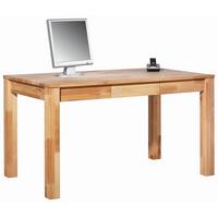 BIURKO OKLAHOMA - buk twardzielowy, Design, drewno (140/80/76cm) - Carryhome