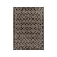 FLACHWEBETEPPICH SPLASH 300 GRAU / BRAUN - Braun/Grau, Konventionell, Textil (160/230cm) - Kayoom