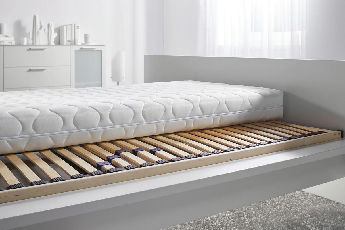 Set Vzmetnice In Letvene Podlage Rocky, 90x200 Cm - barve breze, les (90/200cm) - Nadana