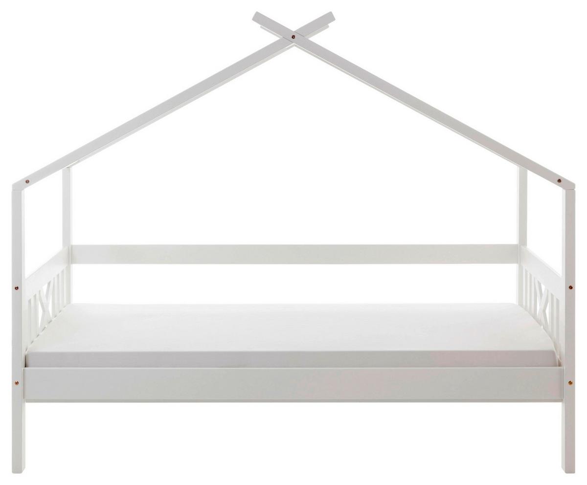 Dečji Krevet Kućica Susa - bela/prirodna boja, Konvencionalno, drvo/pločasti materijal (90/200cm) - Modern Living