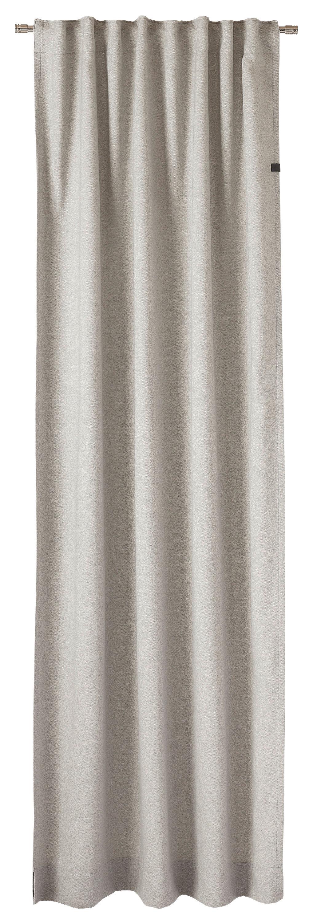 ZASŁONA GOTOWA SW-LIGHT - szary, Basics, tkanina (130/250cm) - Schöner Wohnen