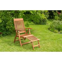 Zložljiv Vrtni Stol Comodoro, Masivno - naravne barve, Romantika, les (62/110/114cm) - Gardenson