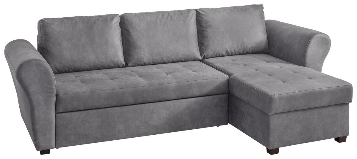 Canapea modulară Lasse - antracit, Modern, textil (260/155cm) - Best Price