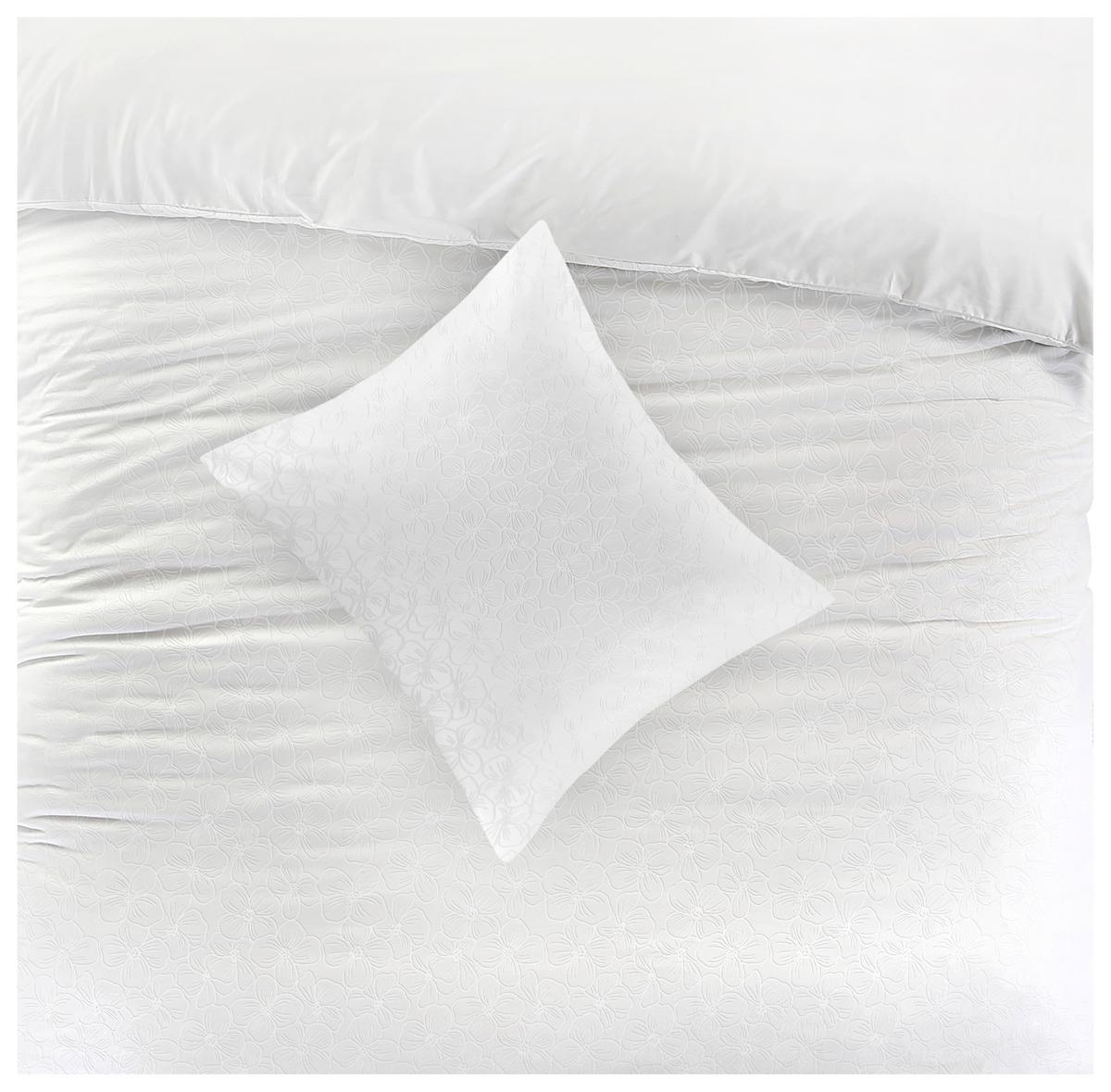 Ágyneműhuzat-garnitúra Blume - fehér, Konventionell, textil (140/200cm) - Mömax
