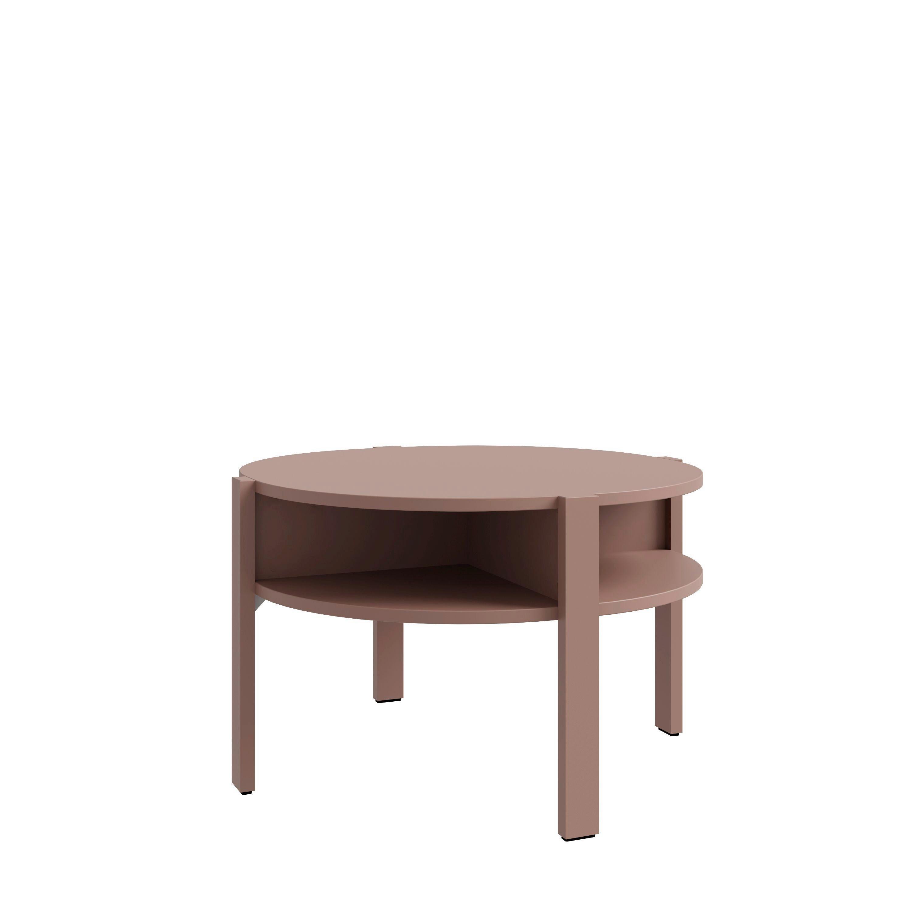 Klubska Miza Tobago, Terakota - terakota, Design, leseni material (74,4/74,4/45,5cm) - Carryhome