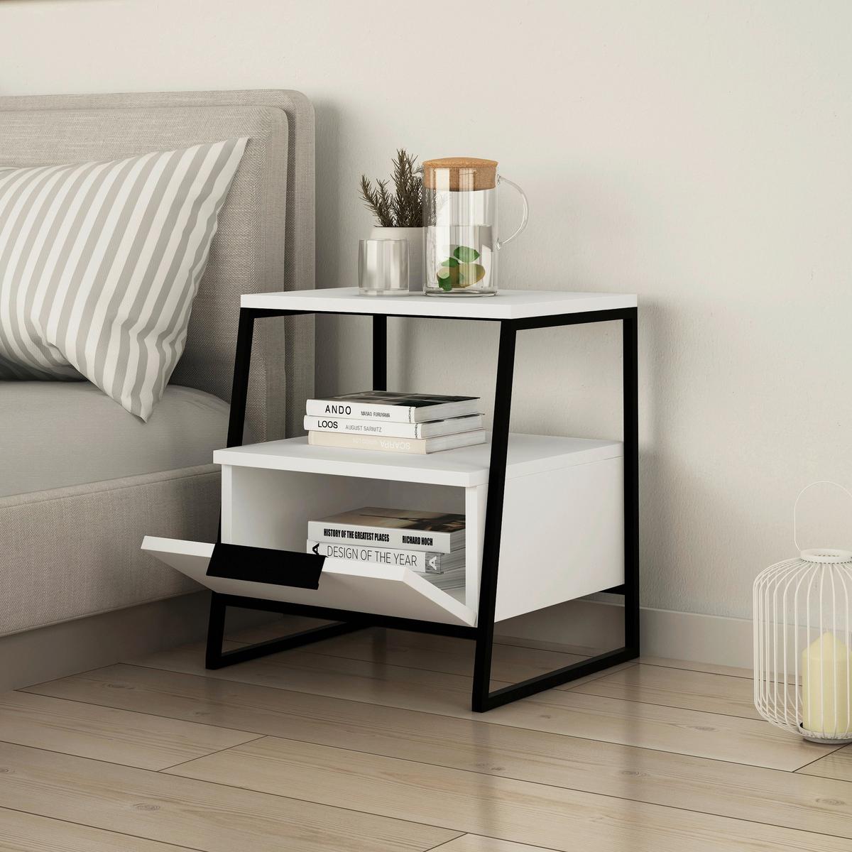 Mizica Pal - bela, Design, leseni material (45/40/50cm) - Livetastic