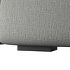 STOPPAD SÄNG MARIJA - stålfärgad/ljusgrå, Modern, metall/trä (180/200cm) - Bessagi Home