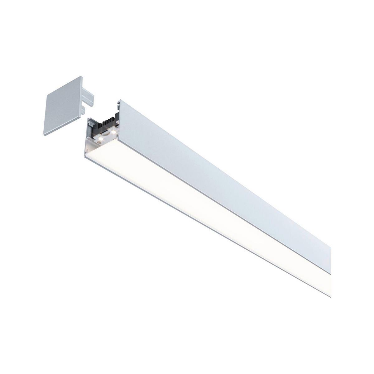 Schienensysteme-Stableuchte Linion max. 25,5 Watt - Weiß, Basics, Metall (150/4/4cm) - Paulmann