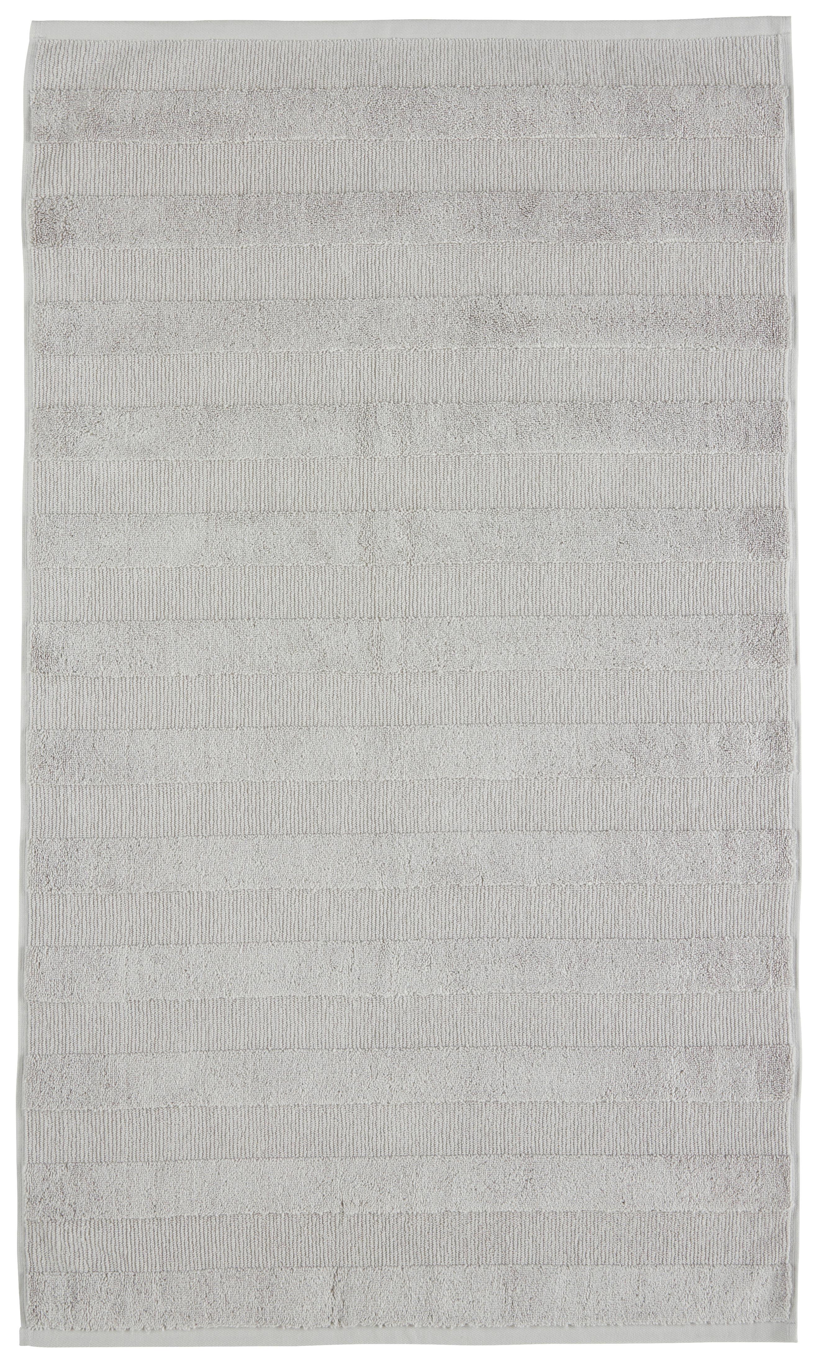 Badematte Chris in Silber ca. 60x100cm - Silberfarben, Textil (60/100cm) - Premium Living