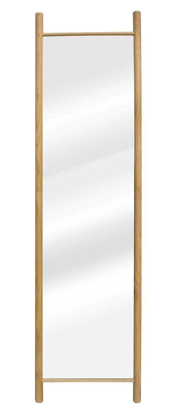 Wandspiegel Cathy in Naturfarben - Naturfarben, LIFESTYLE, Glas/Holz (52/190/4cm) - Mömax