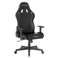 Gamingstuhl Prince Schwarz - Schwarz/Weiß, KONVENTIONELL, Kunststoff/Textil (70/132/70cm) - Dxracer