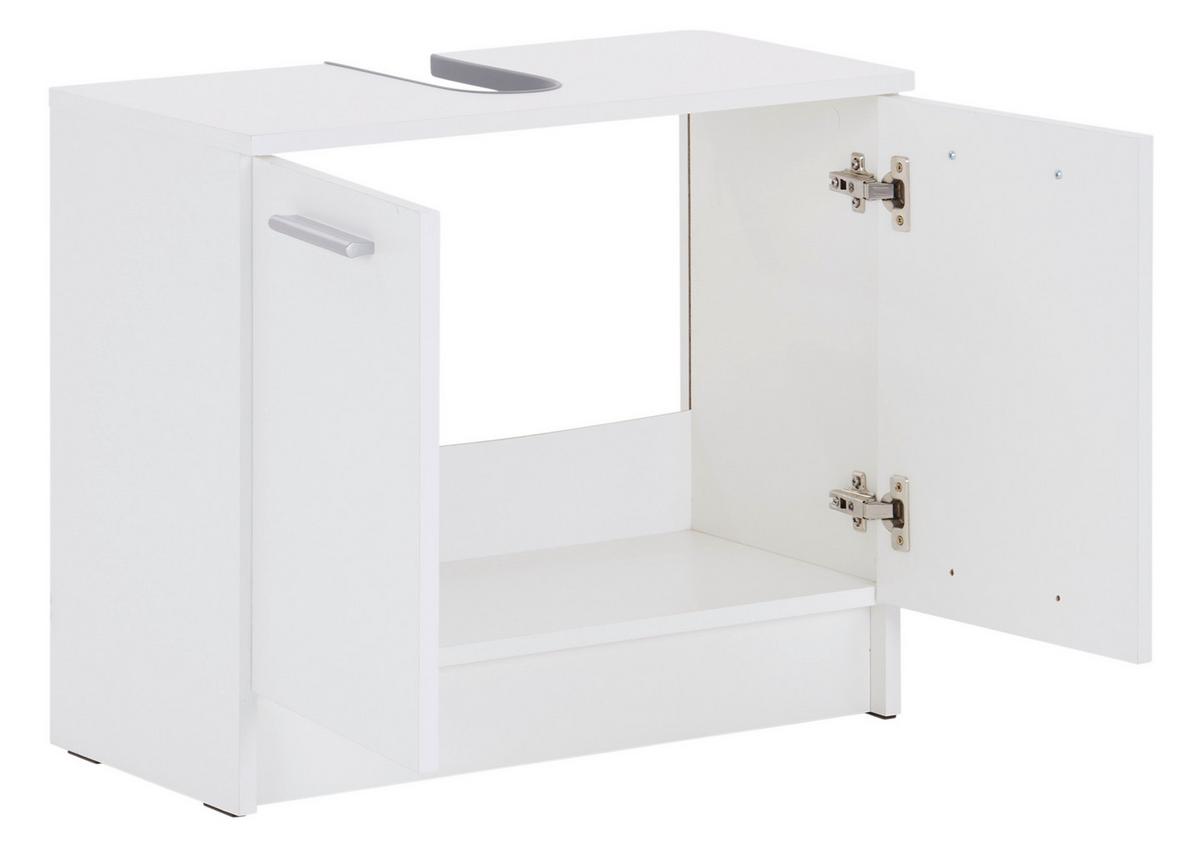 Bază pentru lavoar Verona - alb, Konventionell, material pe bază de lemn (64/55,4/32,5cm)