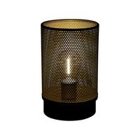 LED-Tischleuchte Vom Schwarz max. 0,2 Watt - Schwarz, MODERN, Kunststoff/Metall (10/16cm) - Modern Living