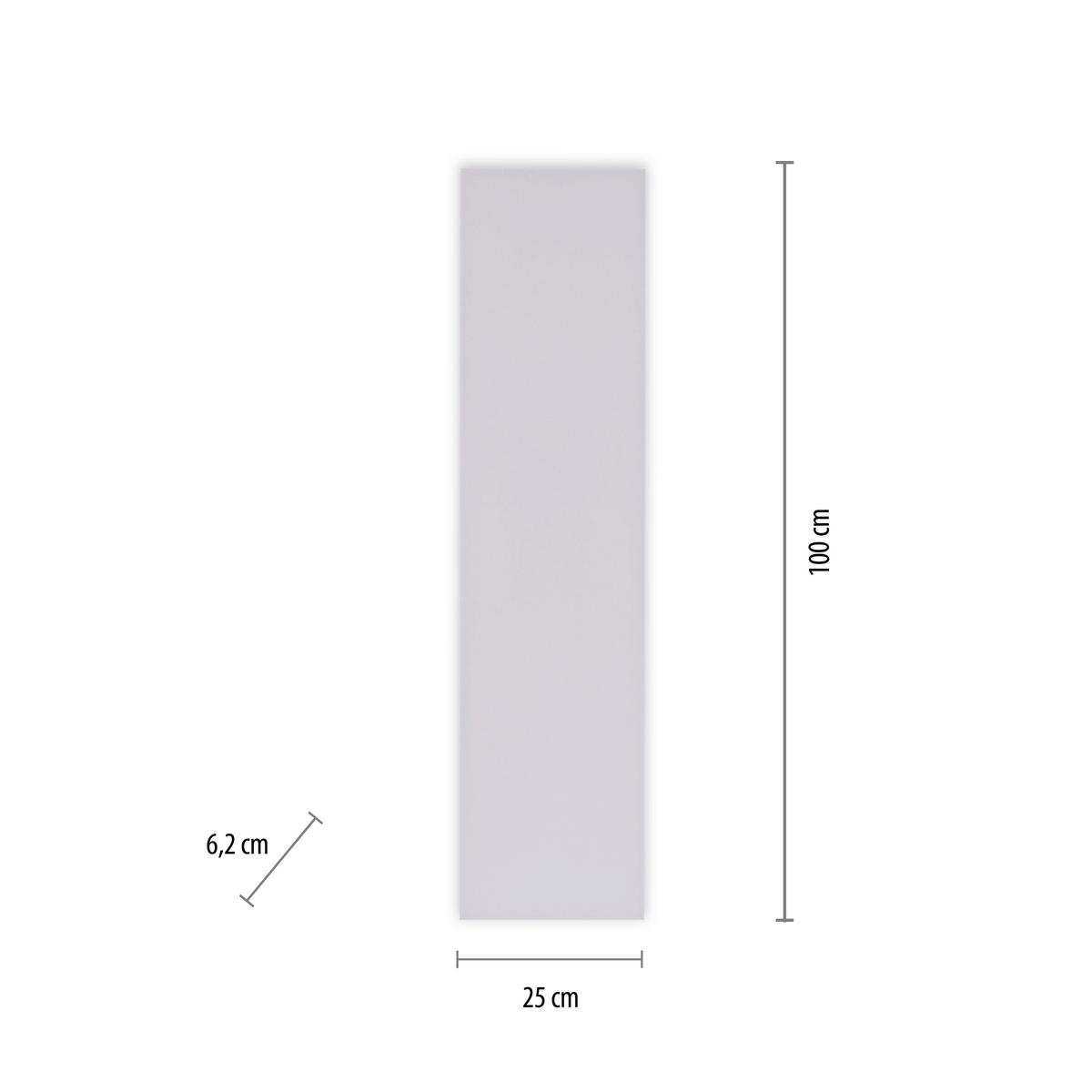 LAMPA SUFITOWA LED 15553-16 CANVAS - Basics, tworzywo sztuczne/metal (100/25/6,2cm)