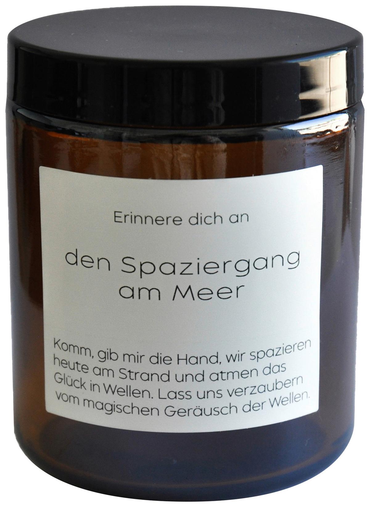 Duftkerze Memory diverse Designs - Braun/Bronzefarben, Glas (7,2/9cm) - Mömax