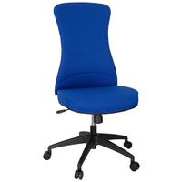 Pisarniški Stol Office Xt, Modra - modra/črna, Moderno, umetna masa/tekstil (54/116/65cm) - MID.YOU