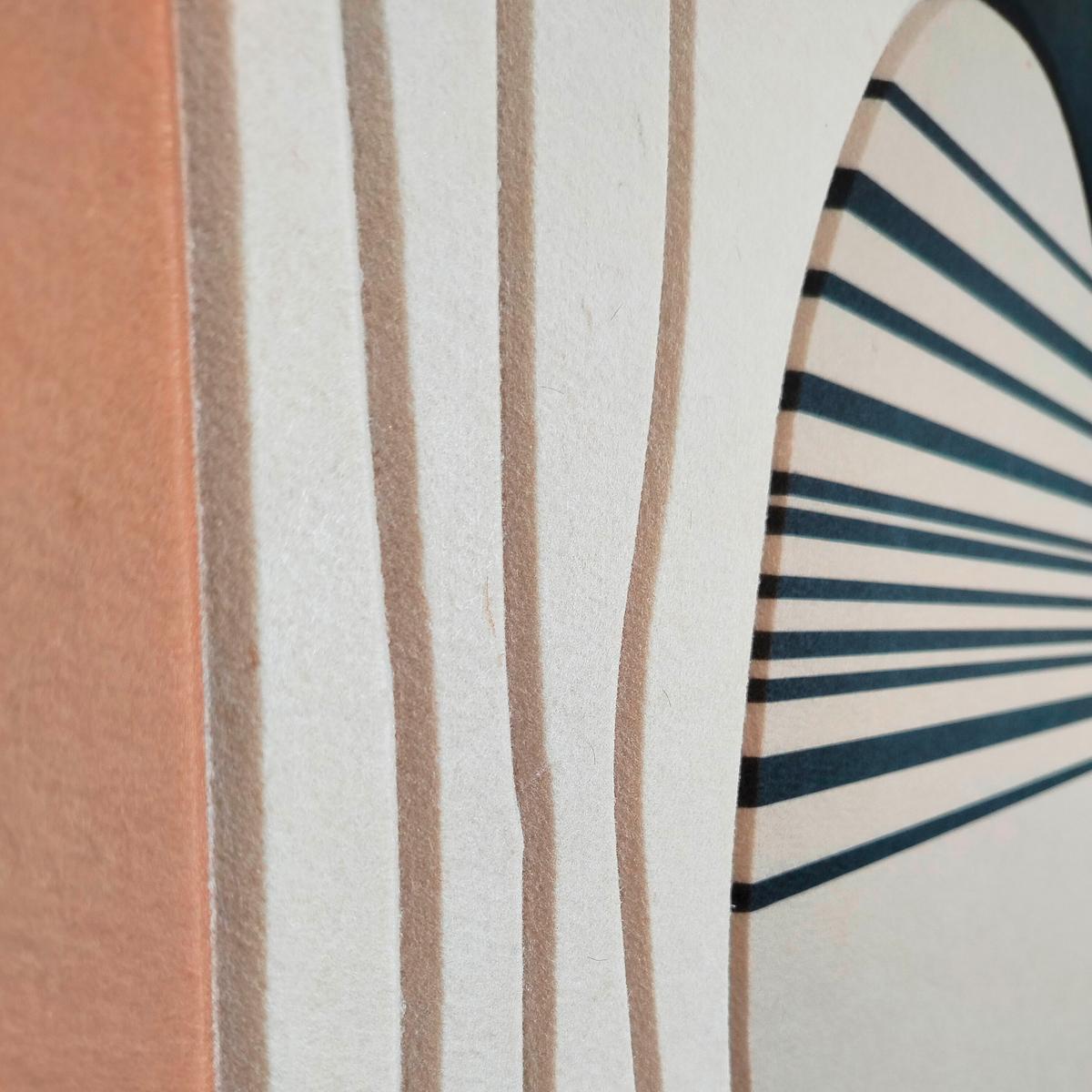 Akustični Panel Marla - črna/bež, tekstil (120/90cm) - Mömax