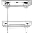 Kopalniški Regal Lennox - krom, kovina (24/25,50/14cm) - Mömax modern living Kopalniški Regal Lennox - krom, kovina (24/25,50/14cm) - Mömax modern living