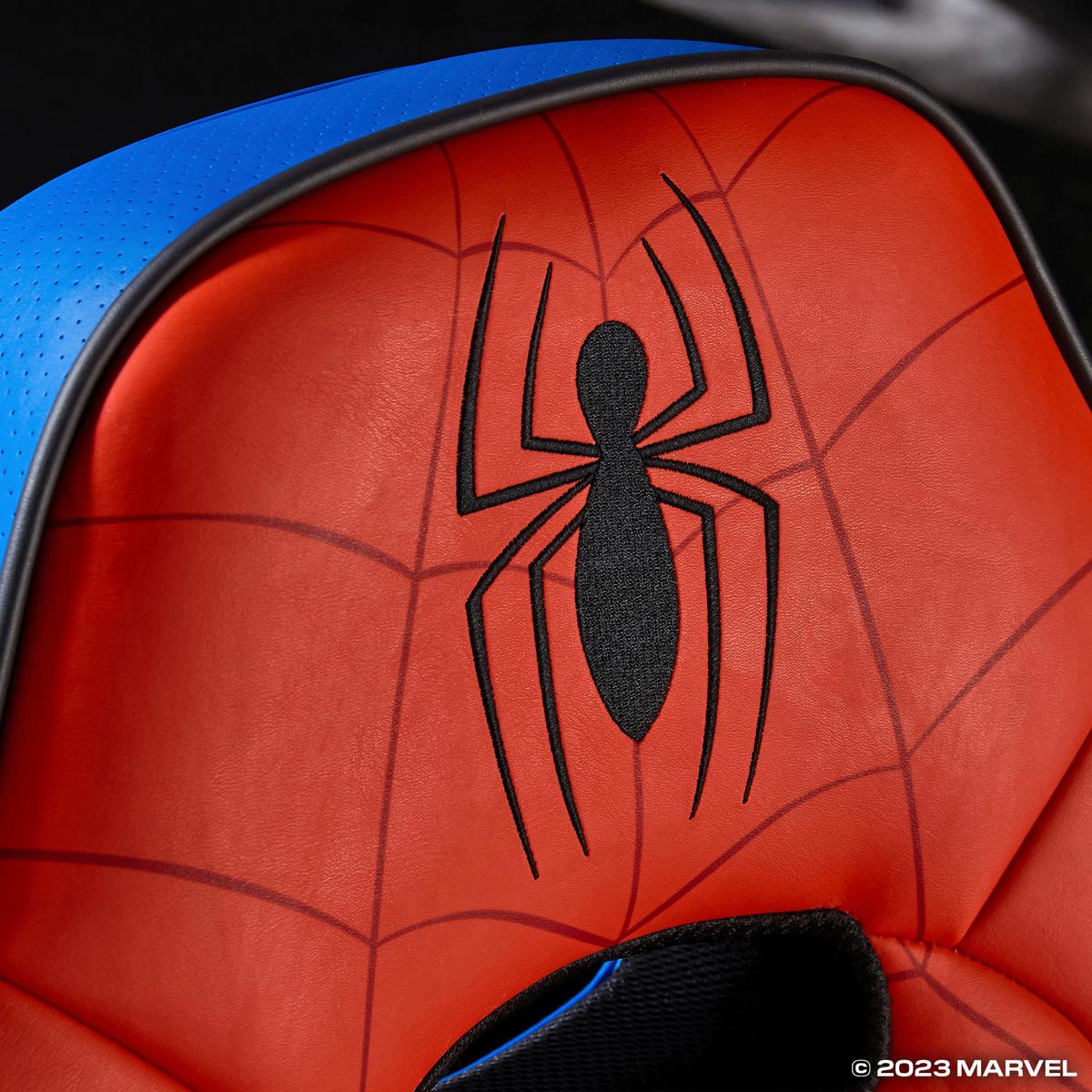 Gamingsessel Marvel ca. 53x102x88cm Blau/Rot Spiderman - Blau/Rot, MODERN, Leder/Holzwerkstoff (53/102/88cm) - X Rocker