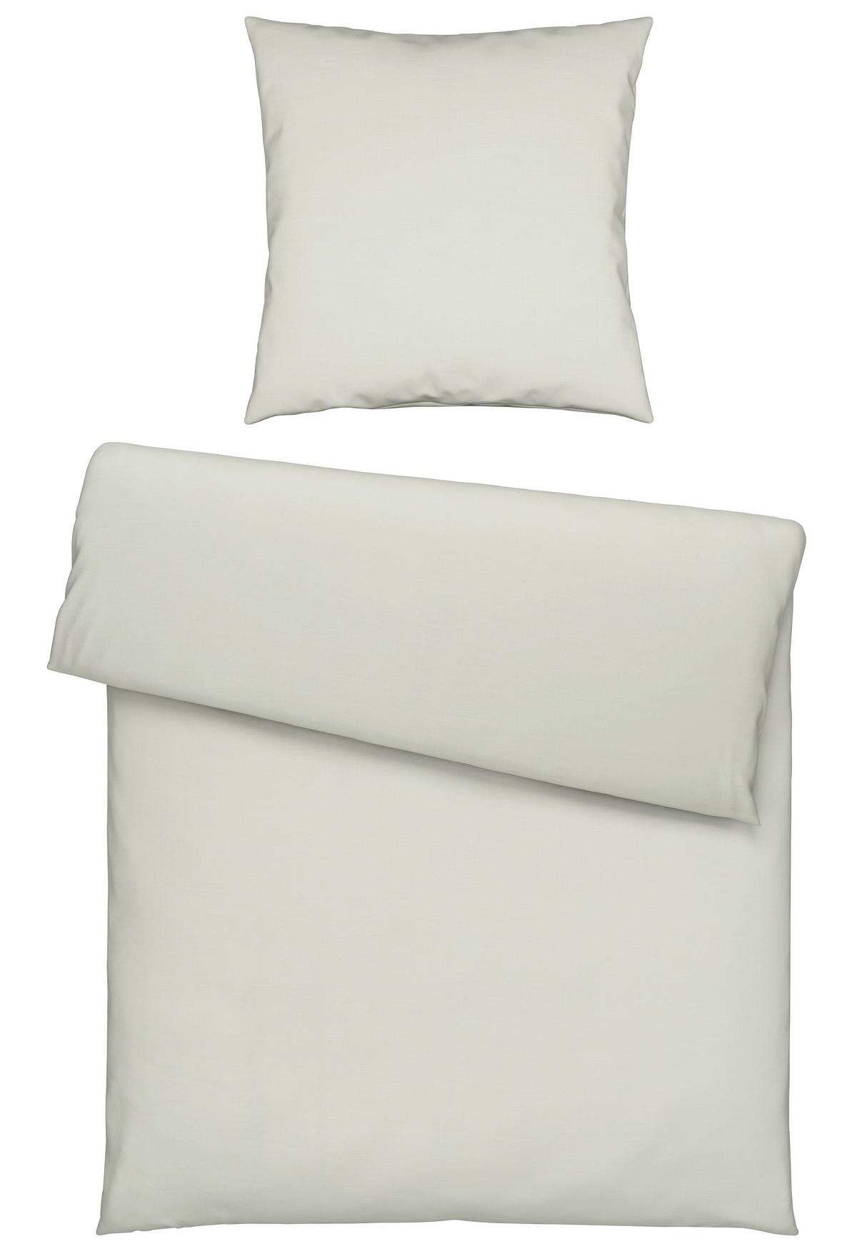 Bettwäsche Ilvy in Hellgrün ca. 135x200cm - Hellgrün, MODERN, Textil (135/200cm) - Modern Living