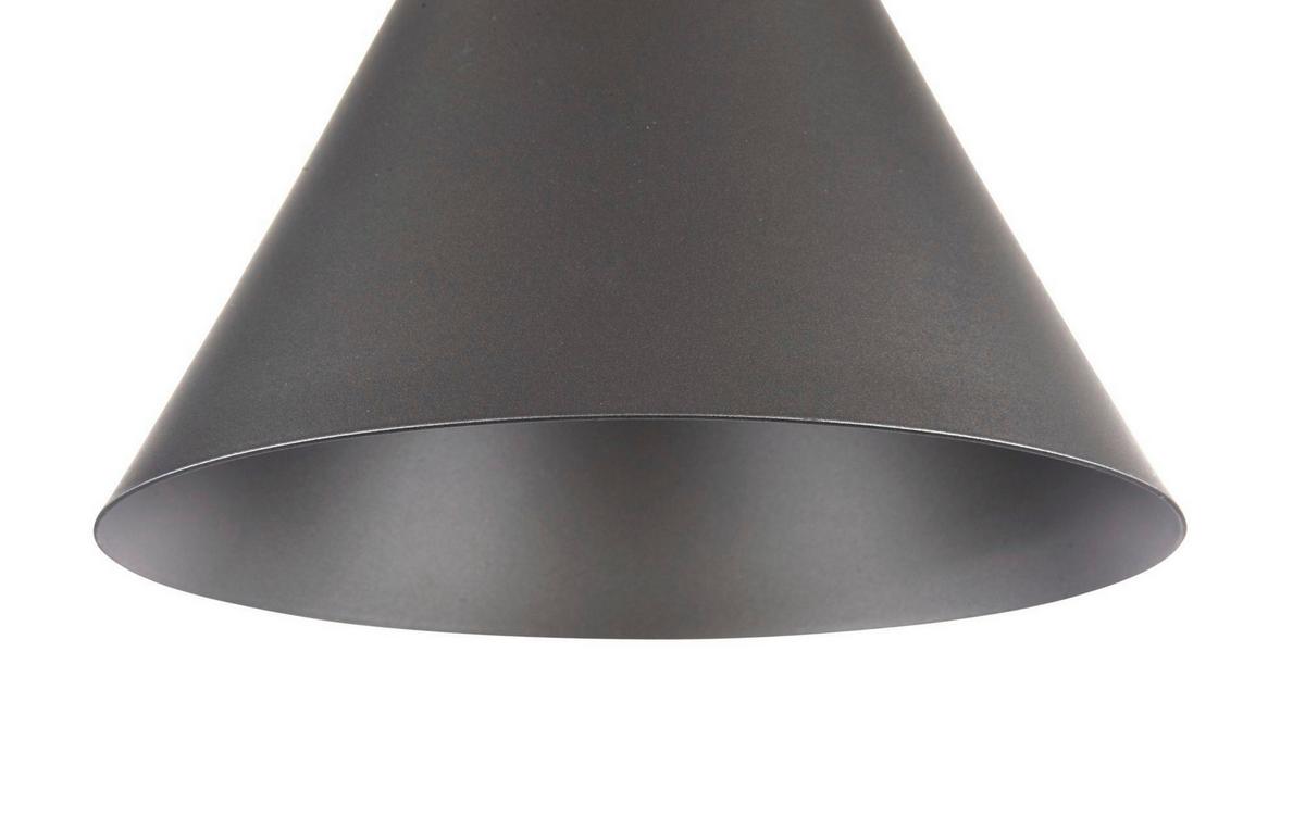 PENDELLEUCHTE BICONES - Schwarz/Grau, Trend, Holz/Metall (22/13.7cm) - MAYTONI