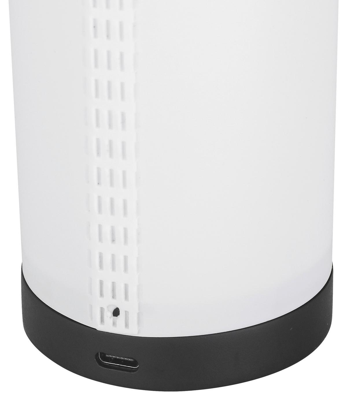 LED-Tischleuchte Nolam max. 2,5 Watt - Weiss/Schwarz, Modern, Kunststoff (6,4/31cm) - Modern Living