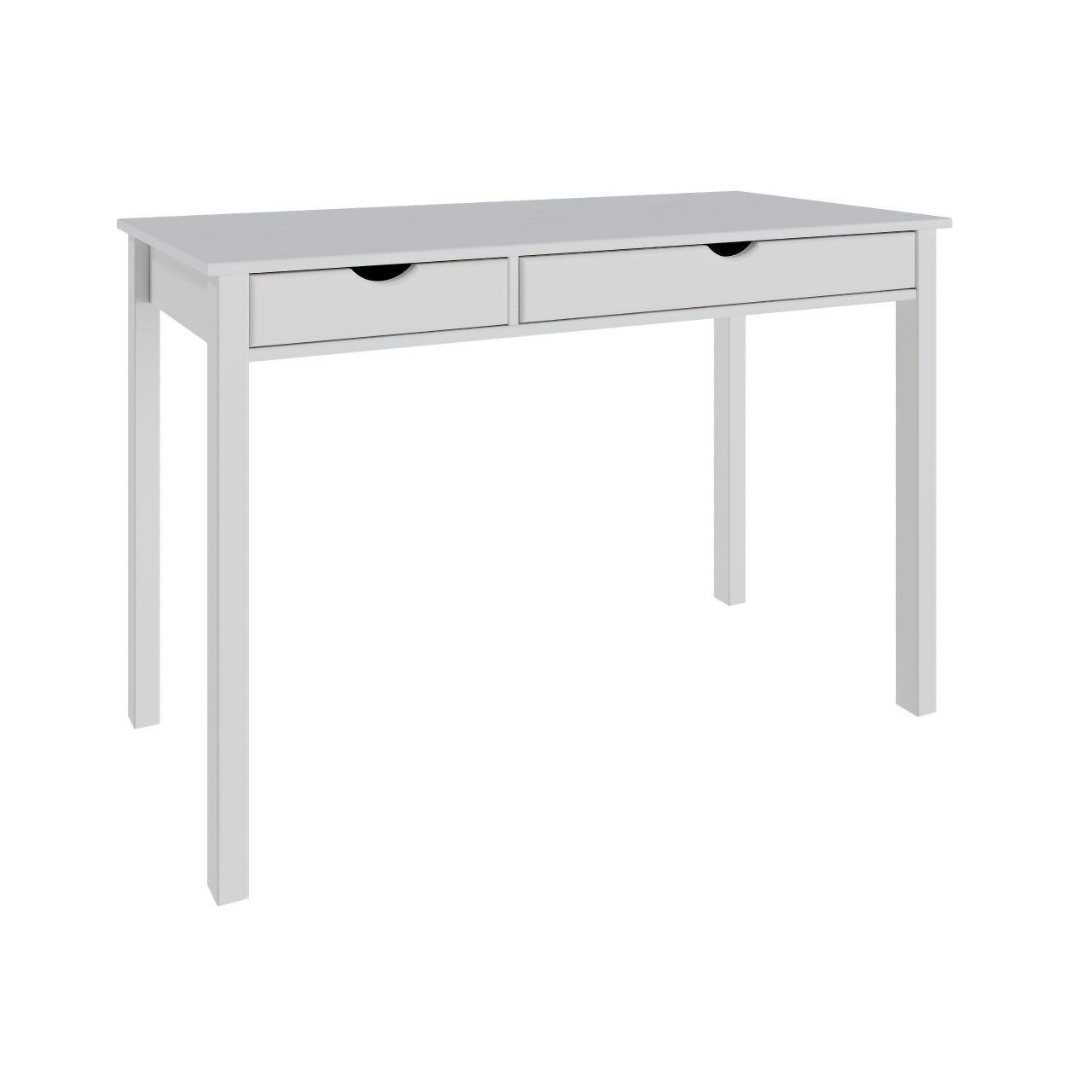 BIURKO GAVA - biały, Konventionell, materiał drewnopochodny/drewno (120/80/60cm) - MID.YOU