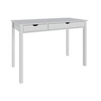 BIURKO GAVA - biały, Konventionell, materiał drewnopochodny/drewno (120/80/60cm) - MID.YOU