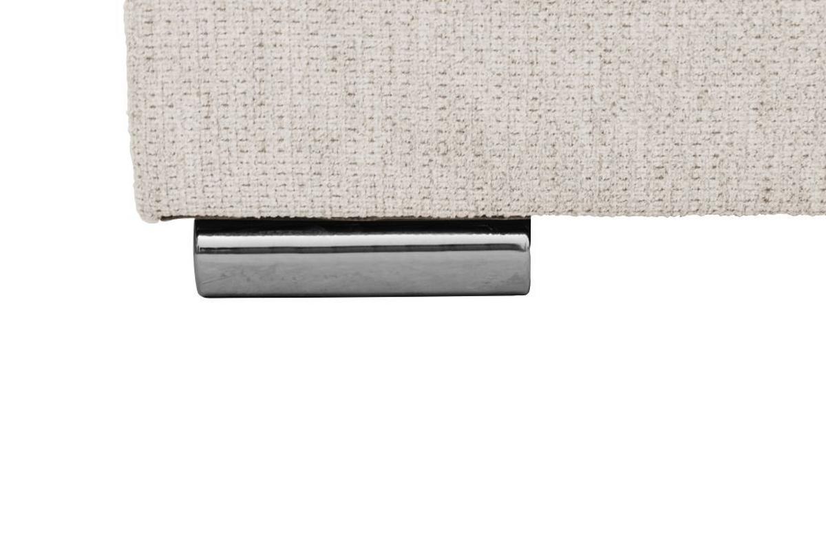 Kutna Garnitura Senso - boje kroma/krem, Moderno, tekstil/drvo (183/346/197cm) - Modern Living