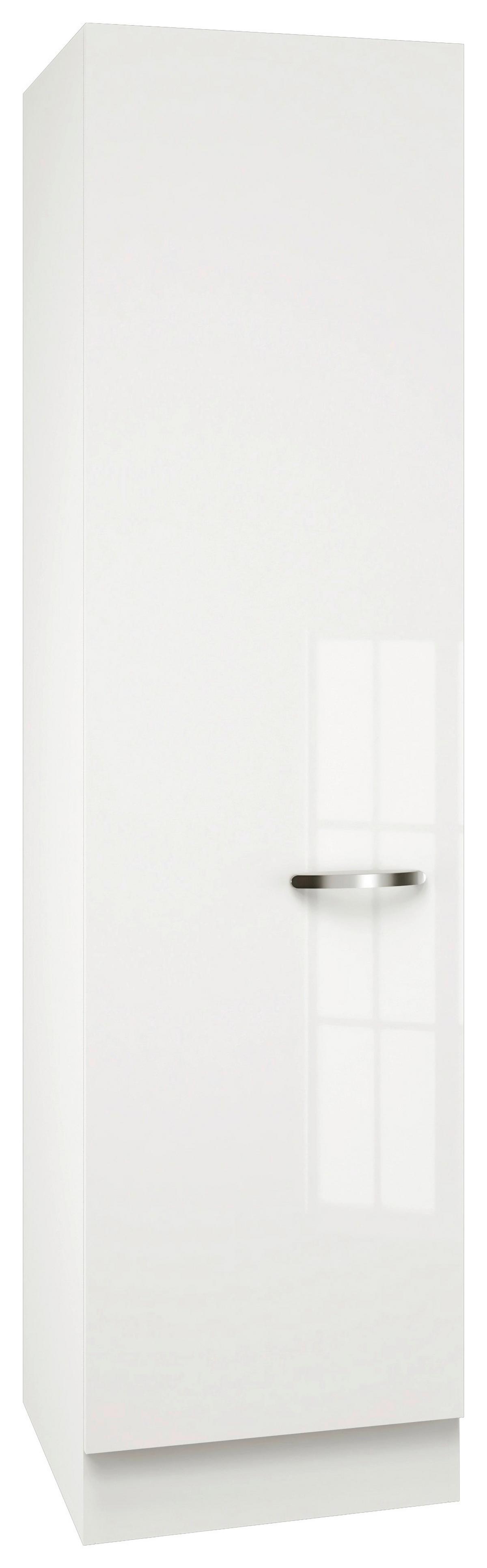 Omara Za Posodo Alba, Bela, Š. 50 Cm - barve nerjavečega jekla/bela, Moderno, kovina/leseni material (50/200/57cm) - FlexWell