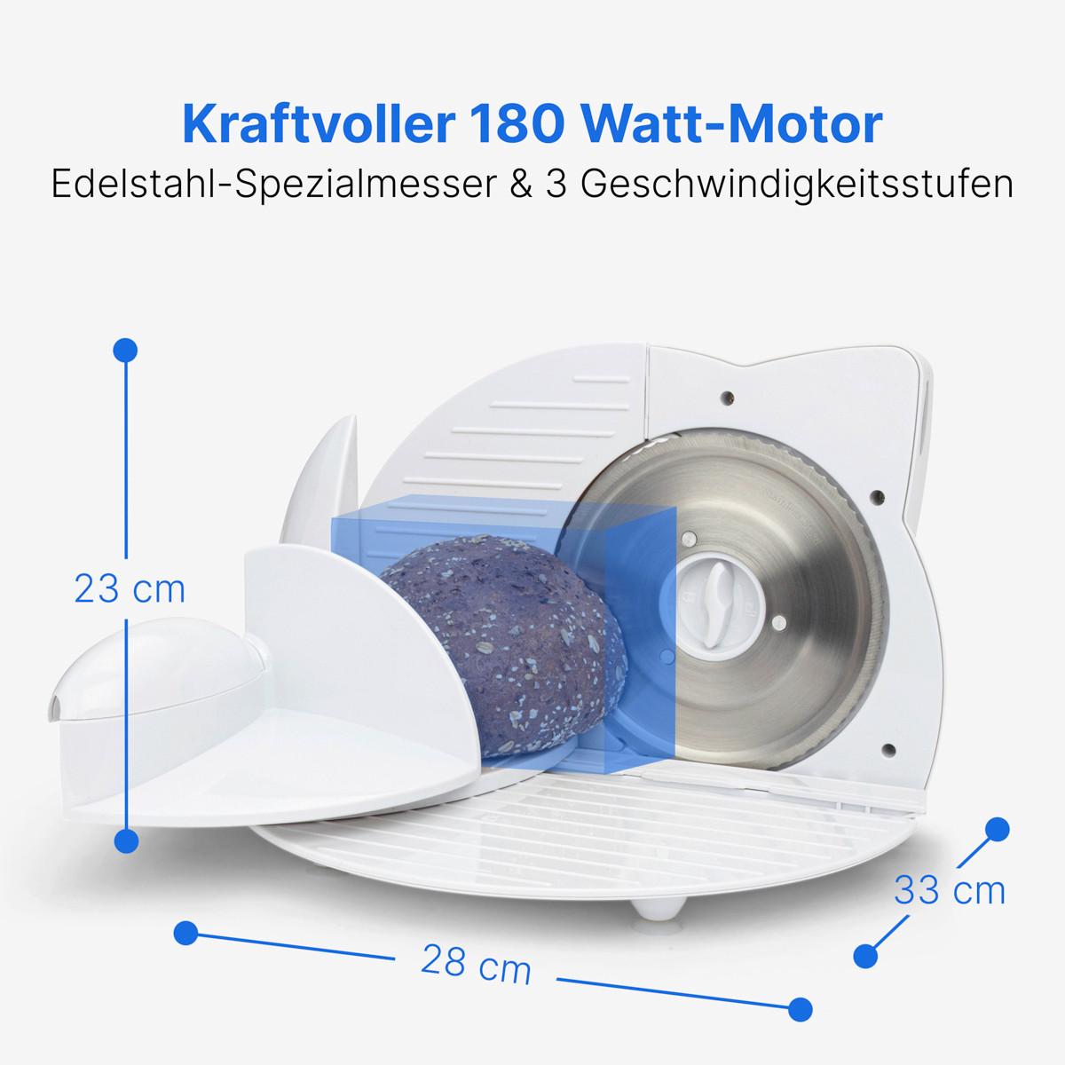KRAJALNICA UNIWERSALNA AS 2958 - biały, tworzywo sztuczne/metal (29,5/24/33,5cm) - Clatronic