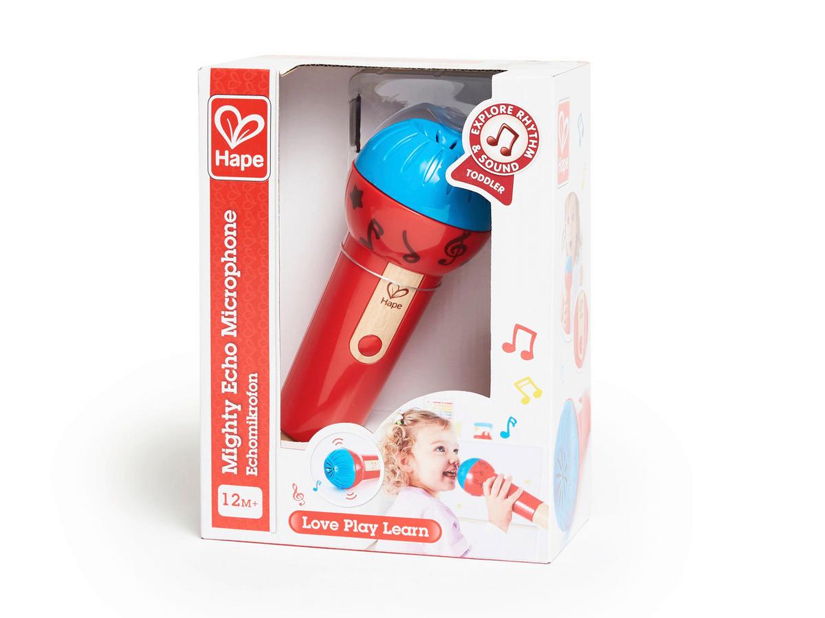 Játék Mikrofon Hape - többszínű, Basics, műanyag/faalapú anyag (88/22/8cm) - Hape