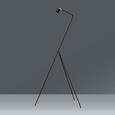 Stehleuchte Enna, max. 60 Watt - Schwarz, LIFESTYLE, Metall (72/141cm) - MÖMAX modern living