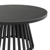 SOFFBORD PELA - svart, Modern, metall/trämaterial (90/45cm) - Bessagi Home
