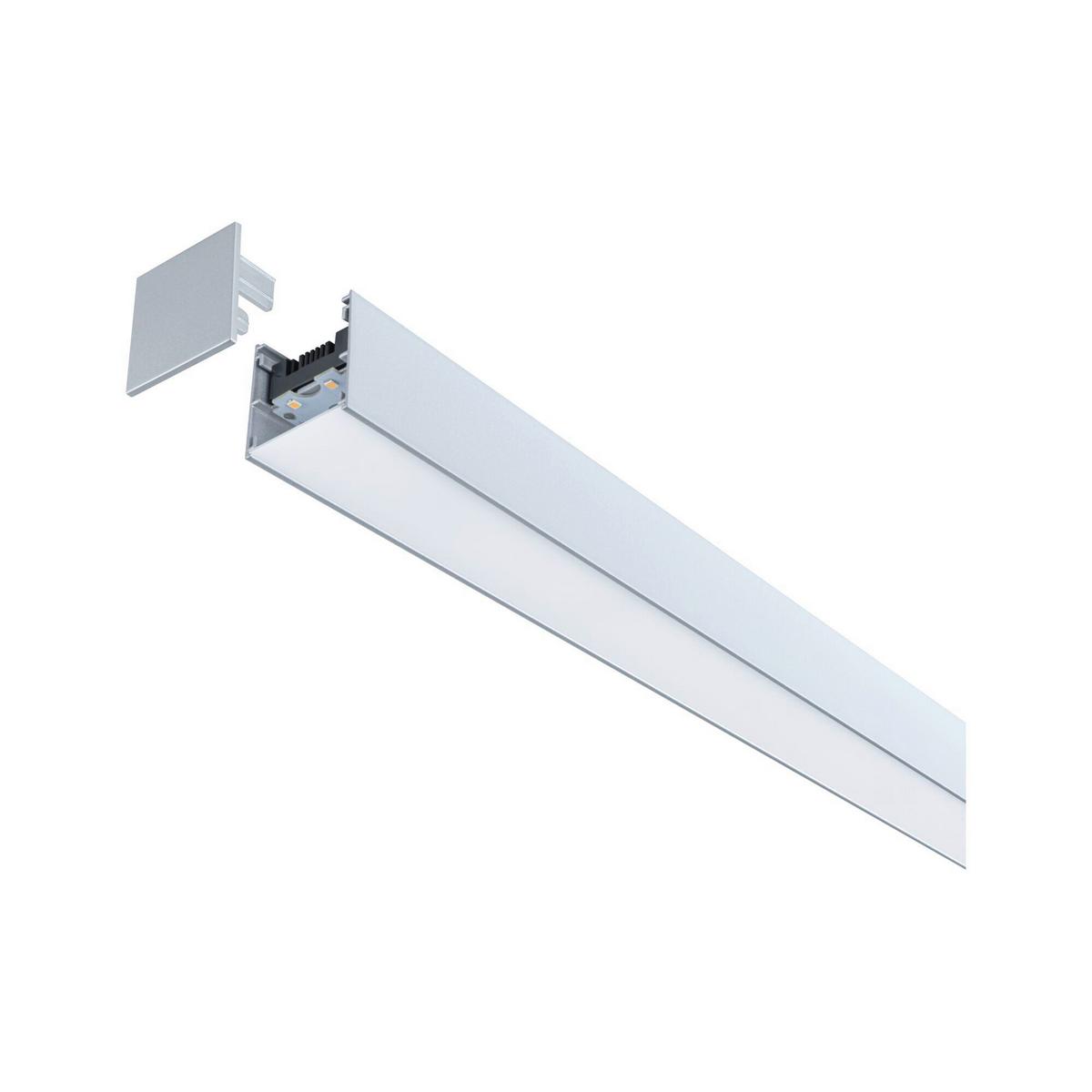 Schienensysteme-Stableuchte Linion max. 25,5 Watt - Weiß, Basics, Metall (150/4/4cm) - Paulmann