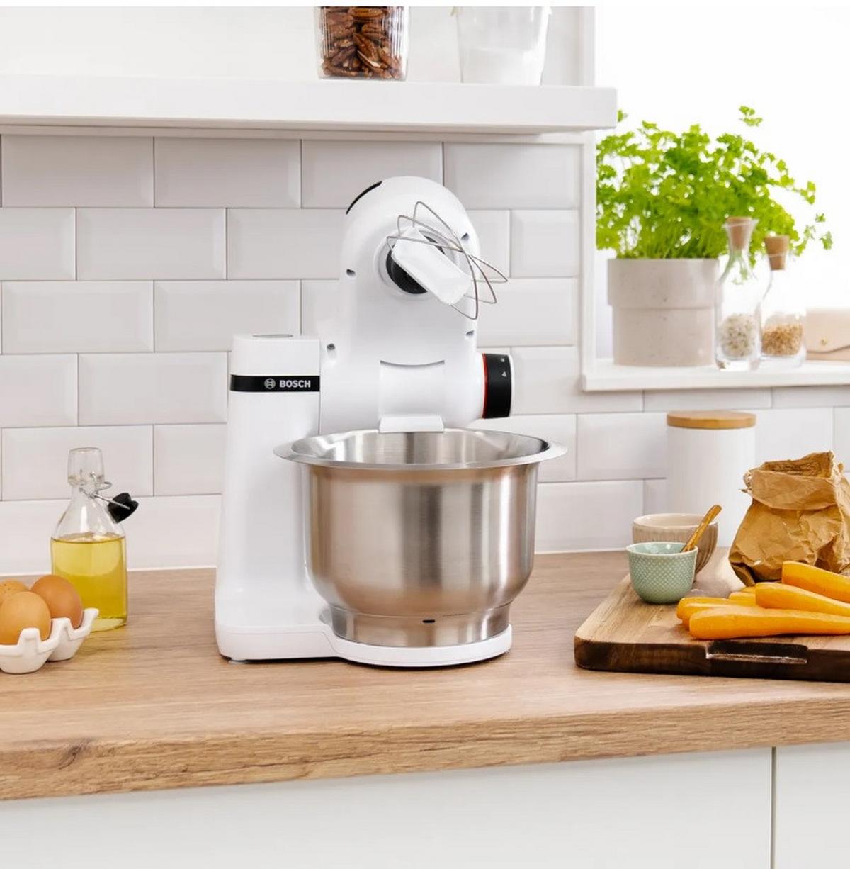 Konyhai Robotgép Bosch Mums2ew00 - ezüst/fekete, műanyag/fém (26,6/26,6/27,7cm) - Bosch