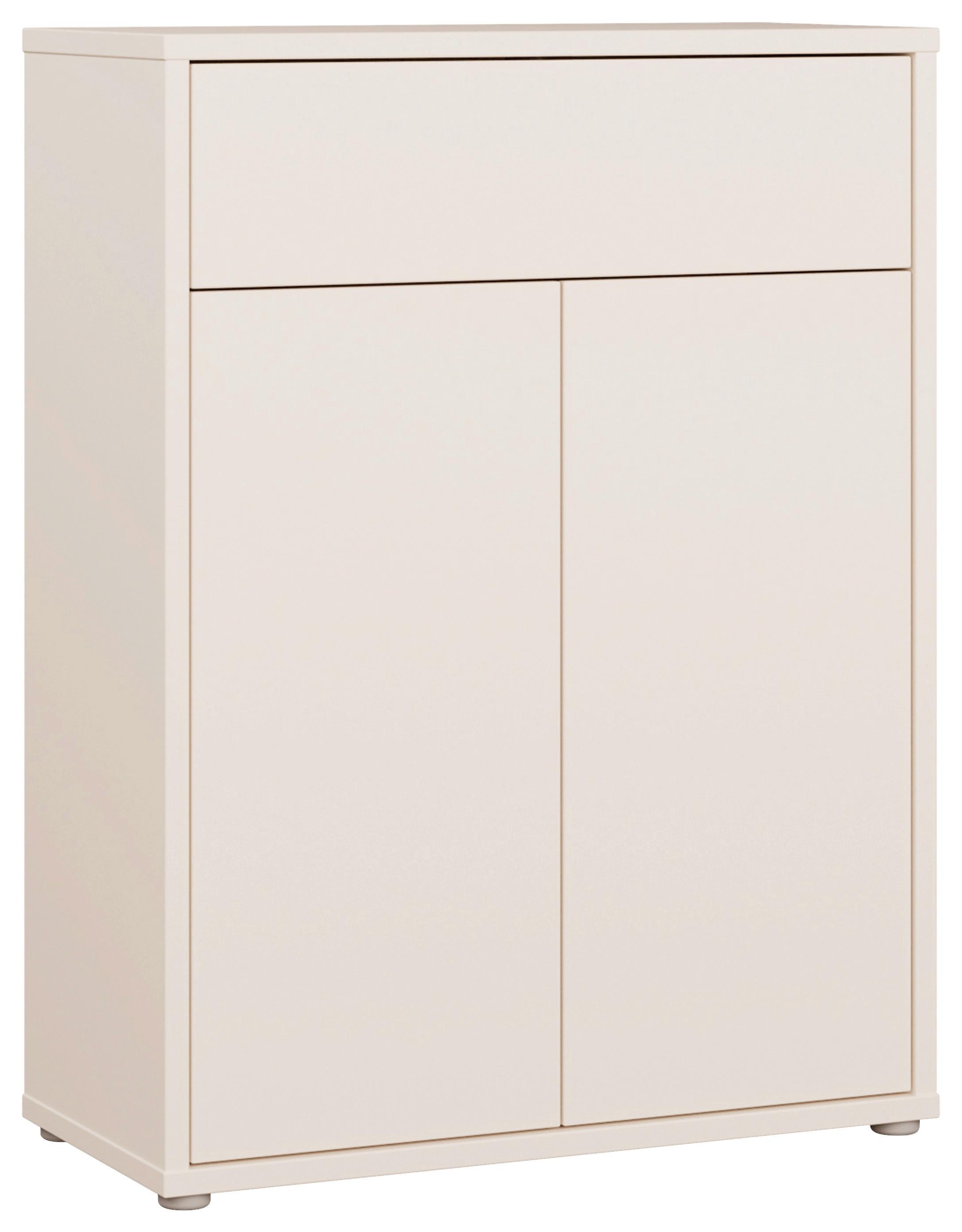 Omara Za Čevlje Alice, Peščena Barva - siva/peščene barve, Moderno, umetna masa/leseni material (74,5/99,1/34,9cm) - Carryhome