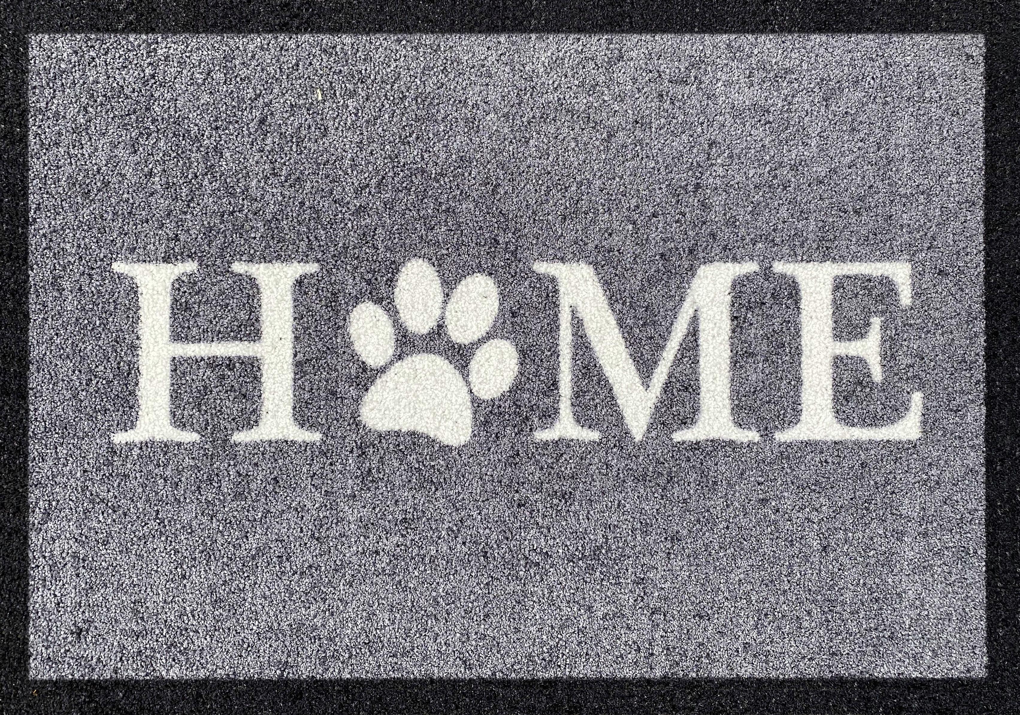 Lábtörlő Creation Home Dog 50/70cm - Antracit (50/70/1cm)