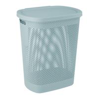 Wäschesammler Blau Ca. 58l - Blau, Modern, Kunststoff (47,5cm)