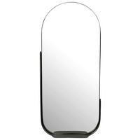 WANDSPIEGEL WL7.305 - Schwarz, Design, Glas/Metall (51/114/8cm) - MID.YOU