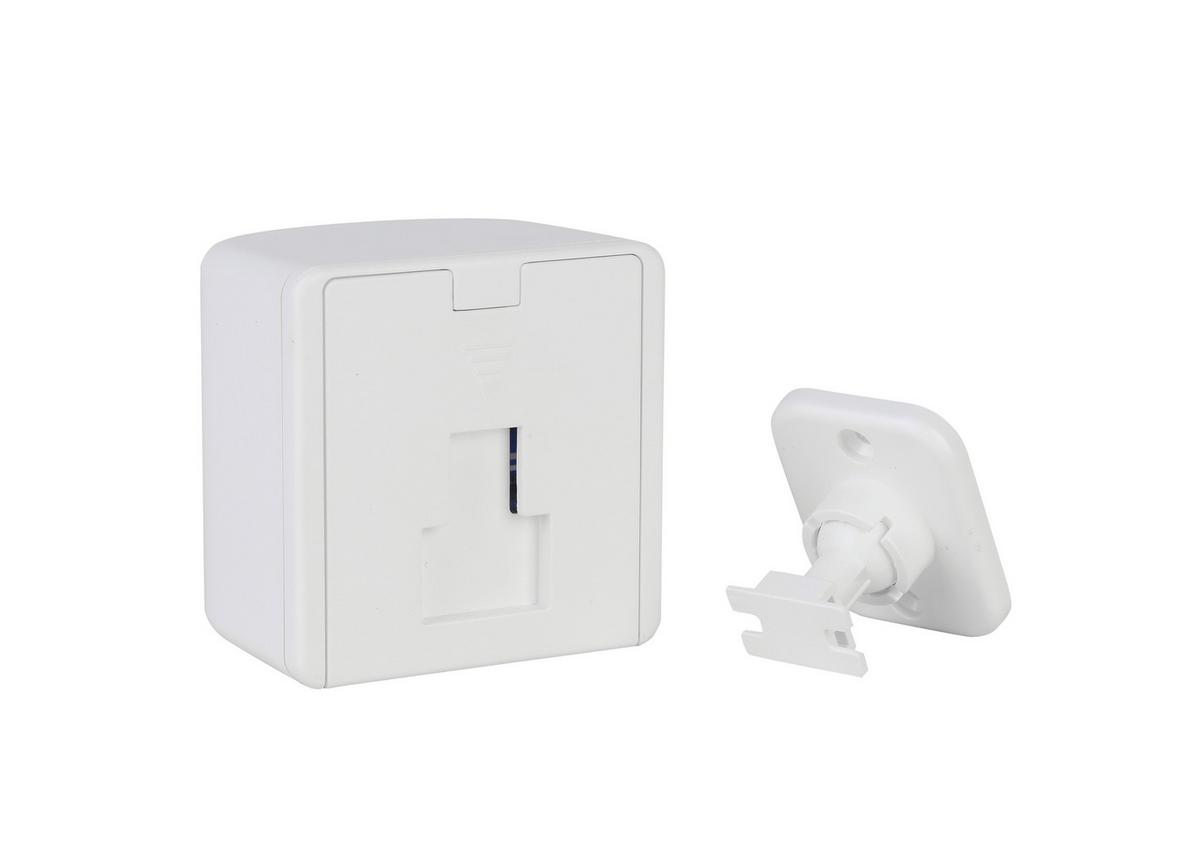 WYKRYWACZ RUCHU DETECTOR *SH*SBN* - biały, Basics, tworzywo sztuczne (6,4/6,4/8cm) - Novel