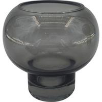 WAZON VGY1211S - ciemnoszary, Design, szkło (12/11cm) - Ambia Home