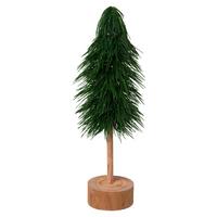 Műfenyő Norm - natúr színű/zöld, Basics, műanyag/fa (53cm)