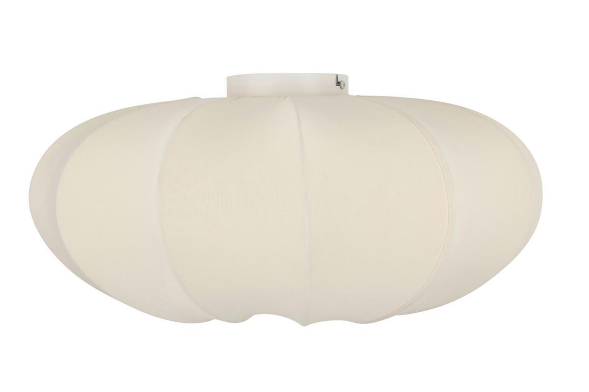 LAMPA SUFITOWA KENDAL - beżowy, Design, metal/tkanina (48/20cm) - Collet's Monde