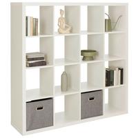 Raumteiler in Weiß - Weiß, KONVENTIONELL, Holzwerkstoff (147/147/38cm) - Based