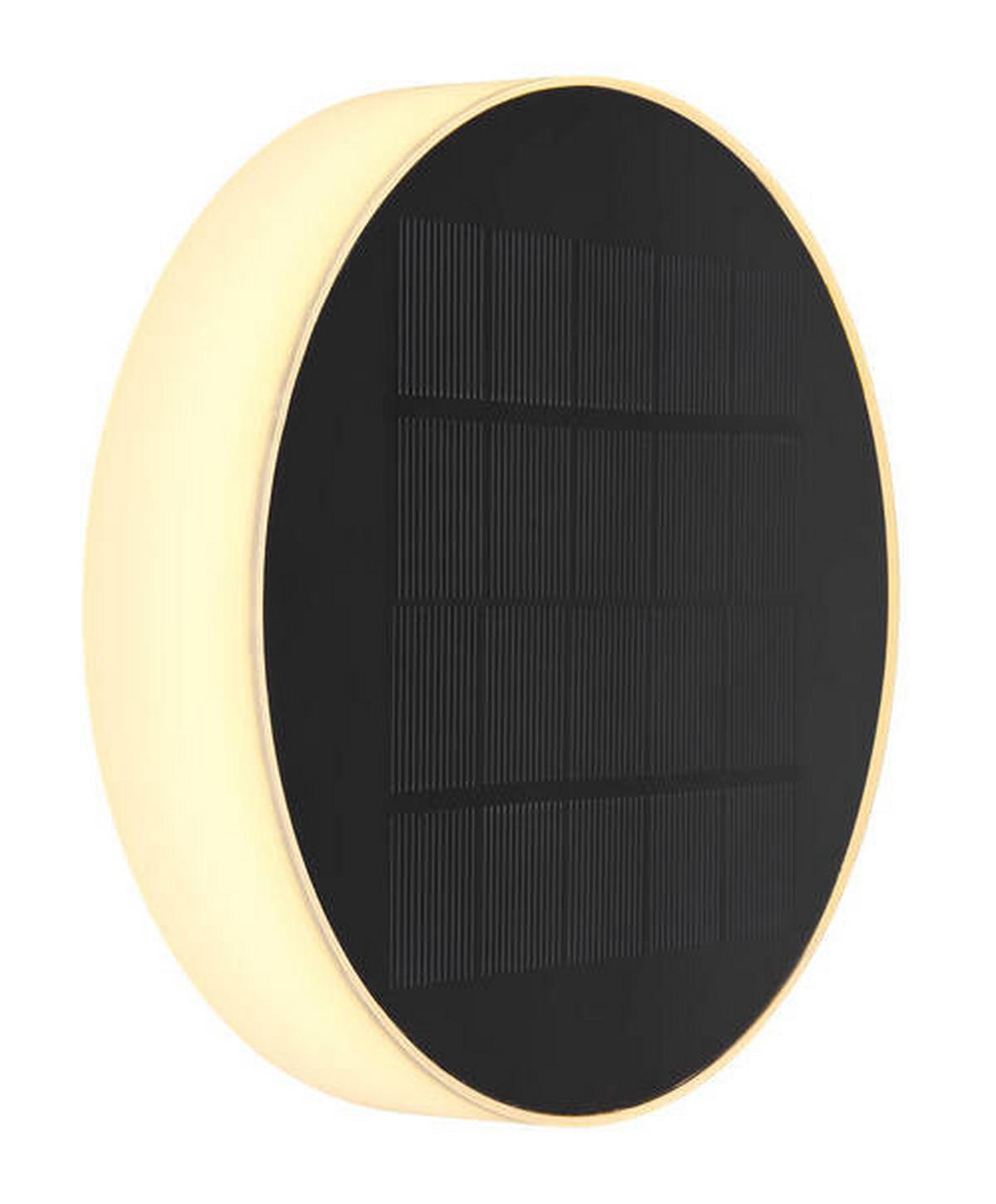 Solarna Svetilka Solar, S Sijalko - črna/opal, Design, umetna masa (15,3/56,1cm) - Globo